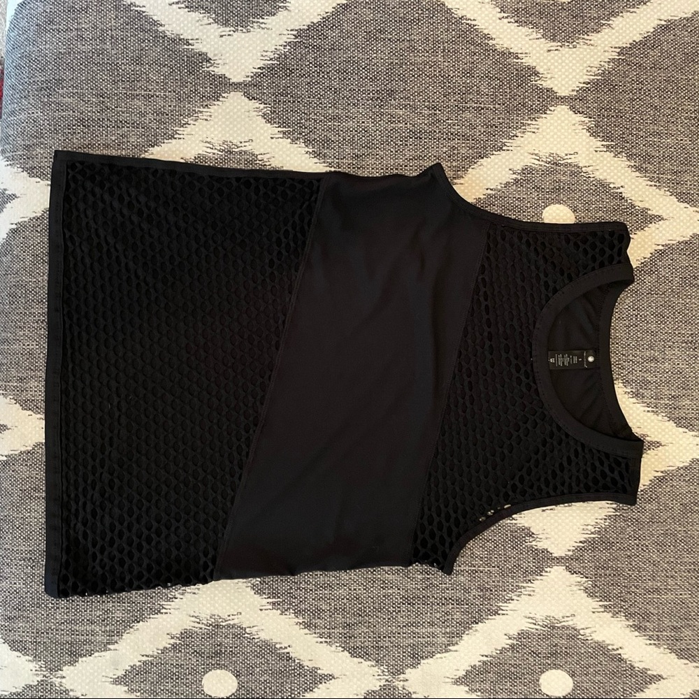 Yogalicious Black Workout Tank - Picture 2 of 5